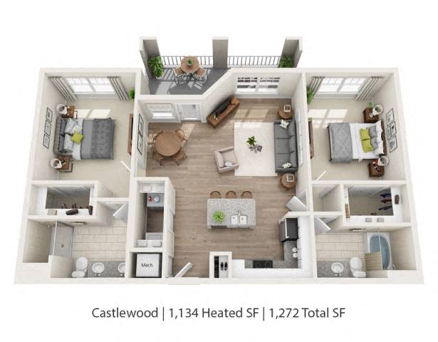 Castlewood floor plan