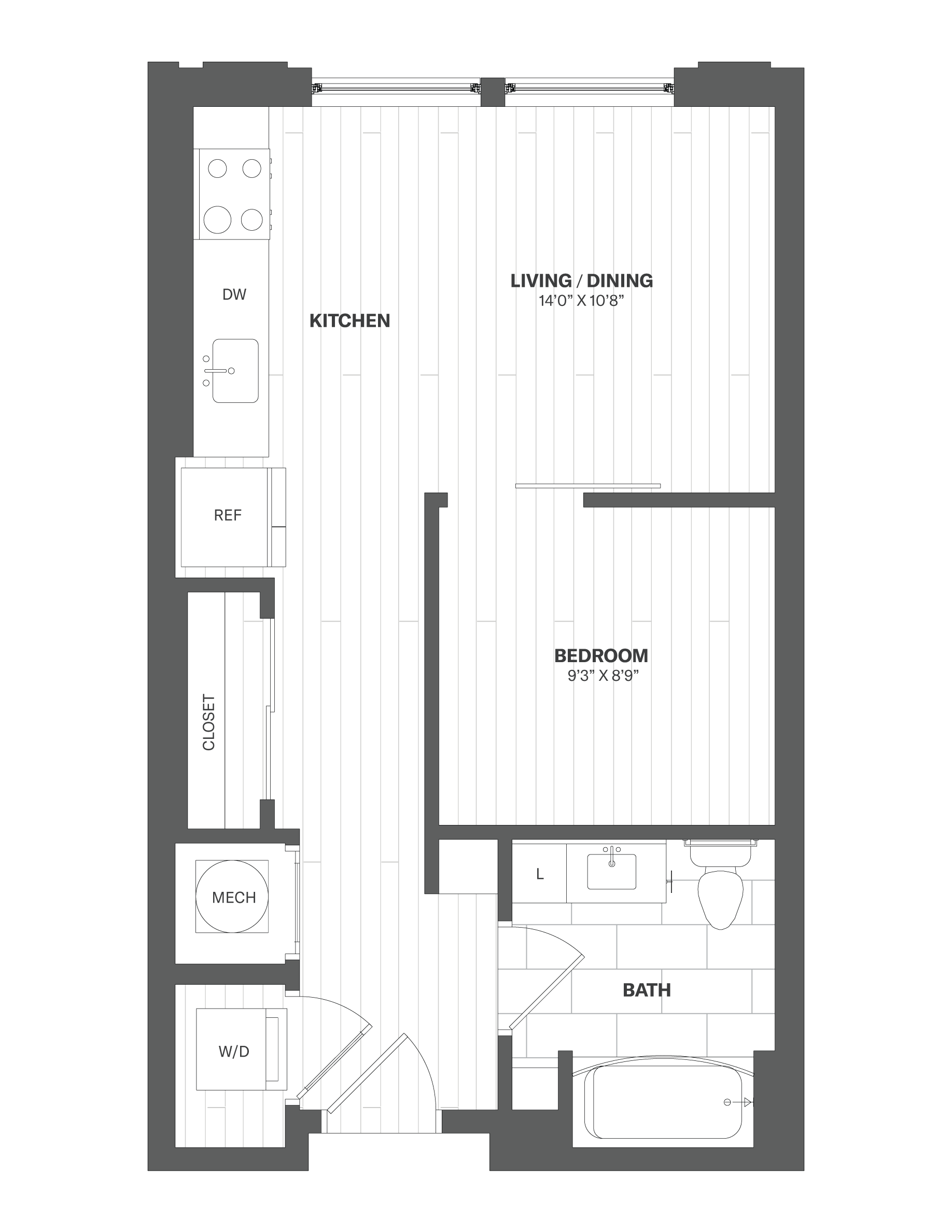 ST-1 floor plan
