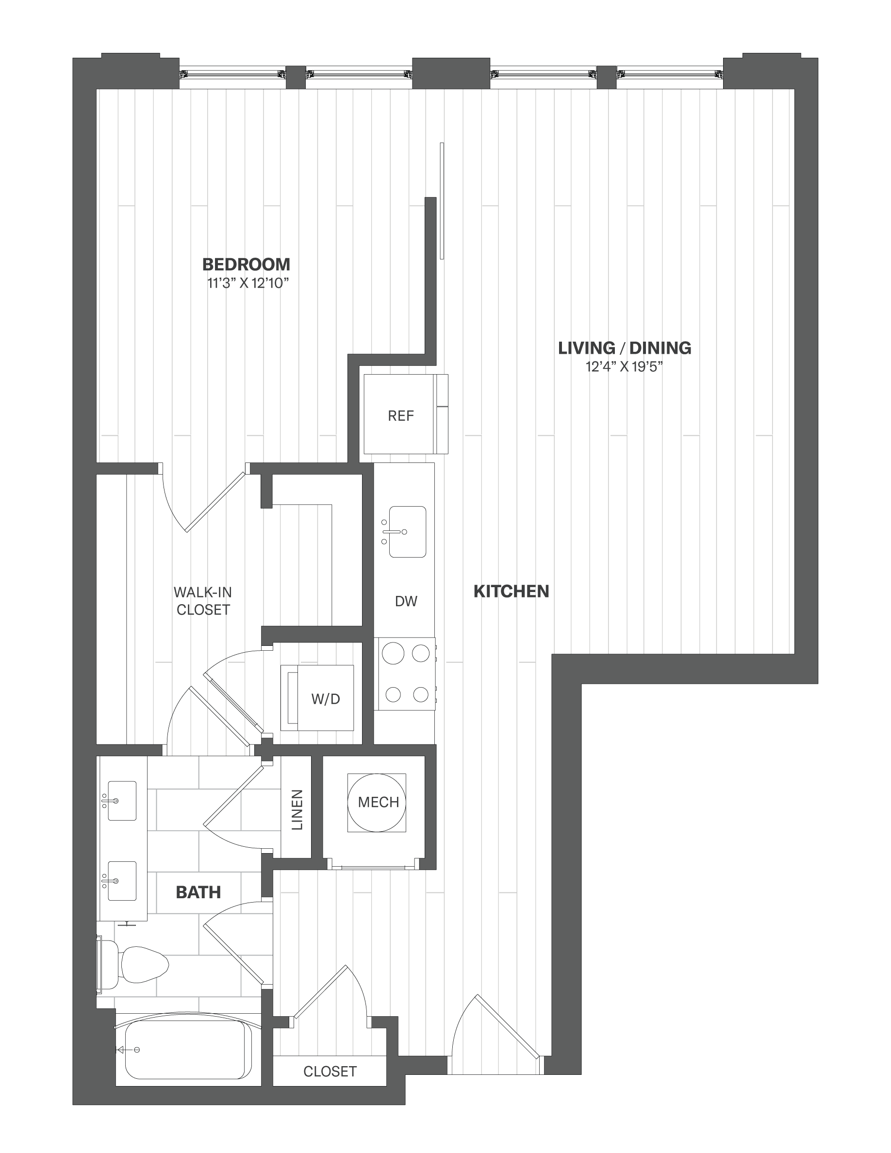 1C floor plan
