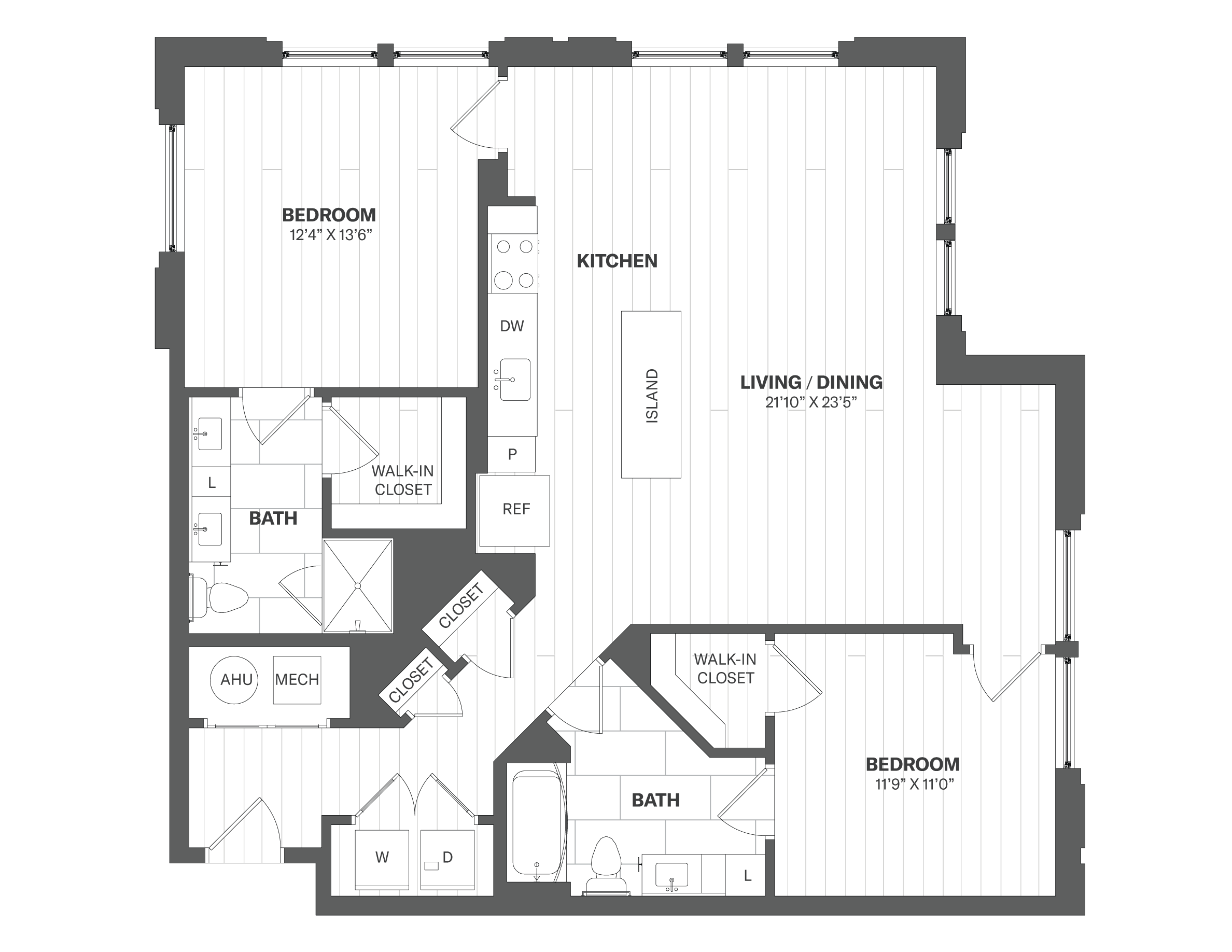 2D floor plan