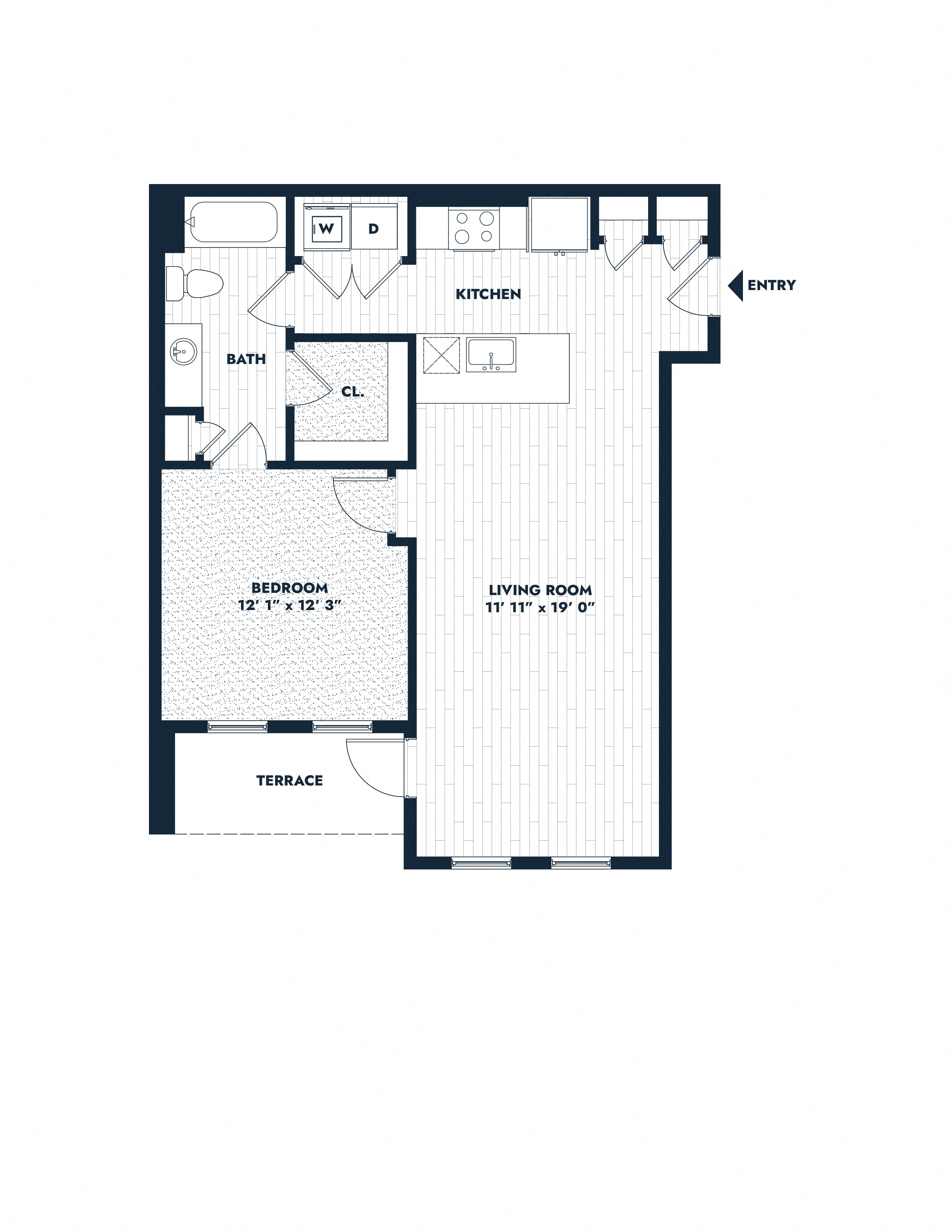A2 - ANSI floor plan
