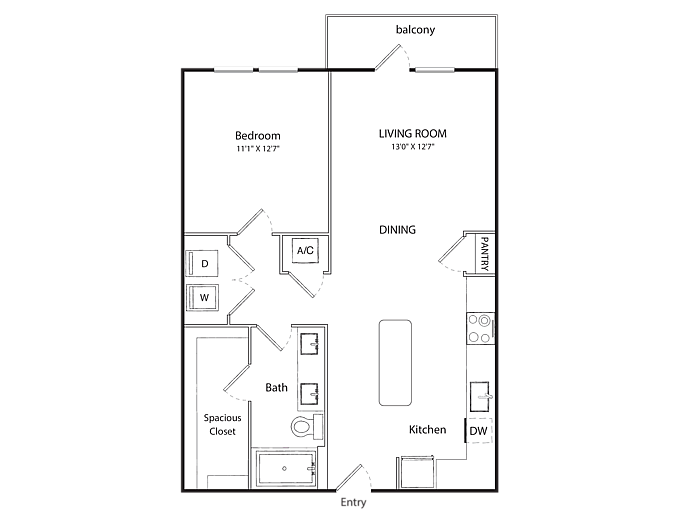 A1-AH 80 floor plan