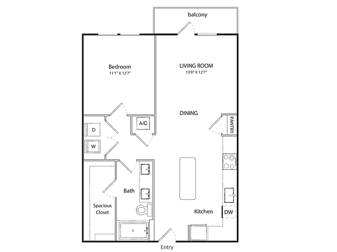 A1A floor plan