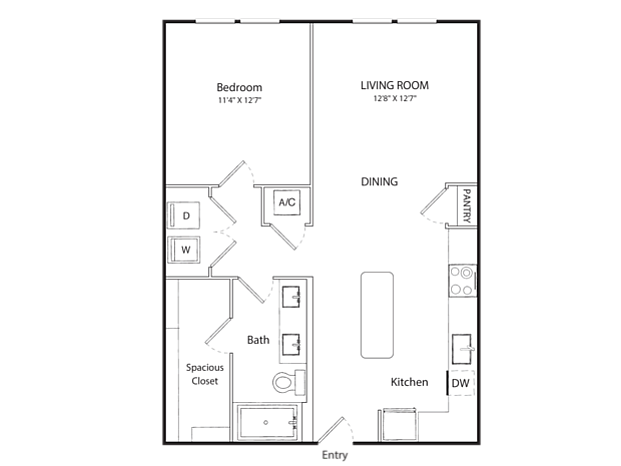 A1-HC AH 80 floor plan