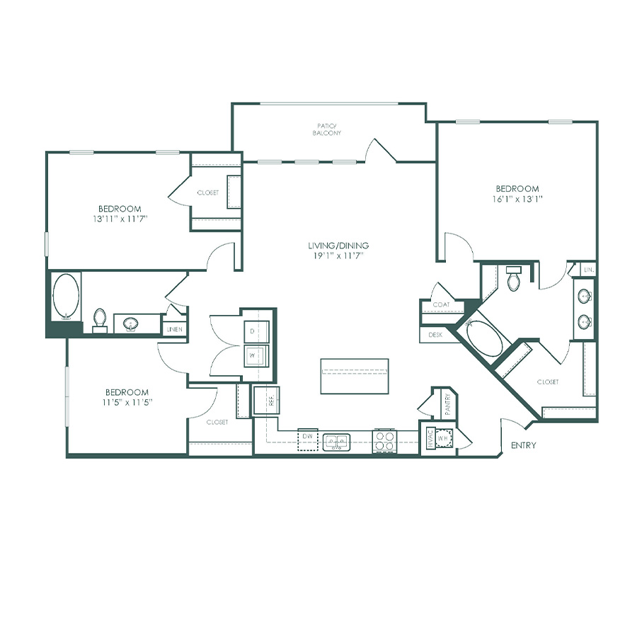 C2 floor plan