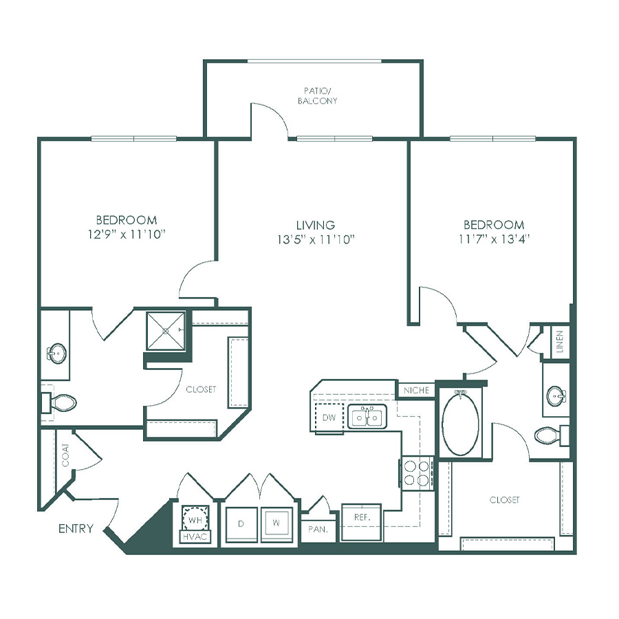 B2 floor plan