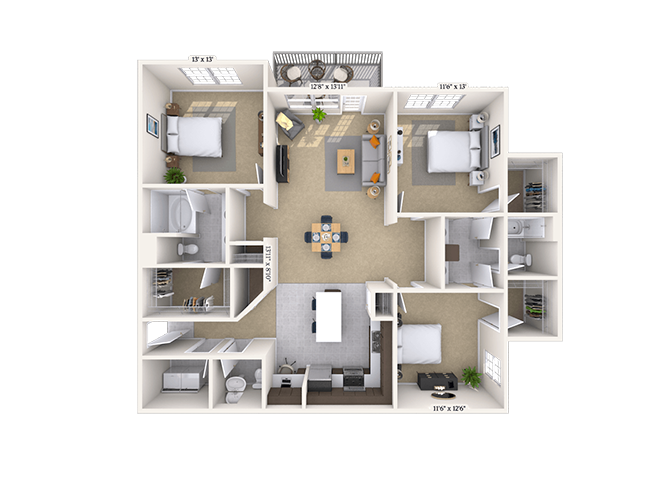 Godard floor plan