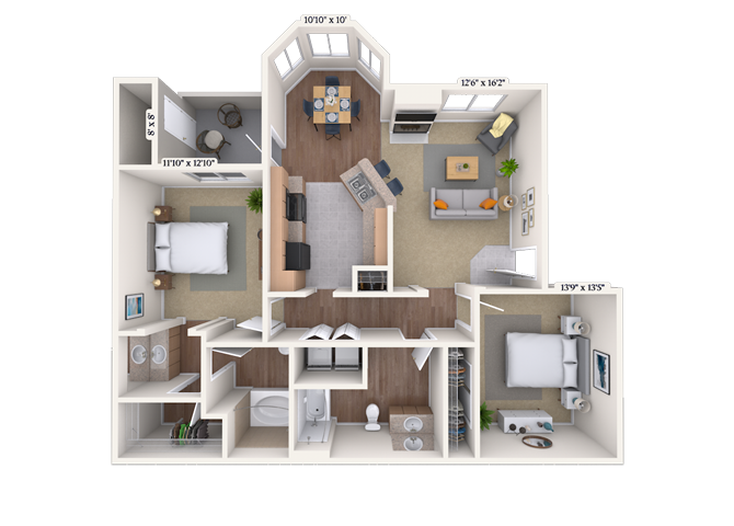 The Majestic floor plan