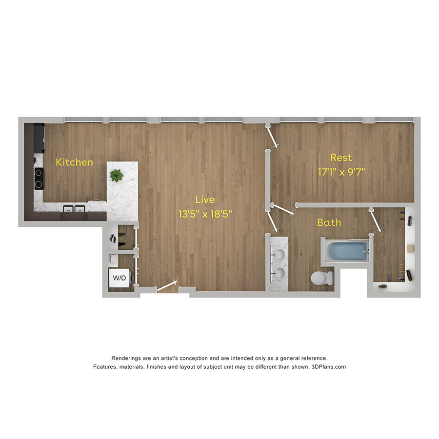 A4 floor plan