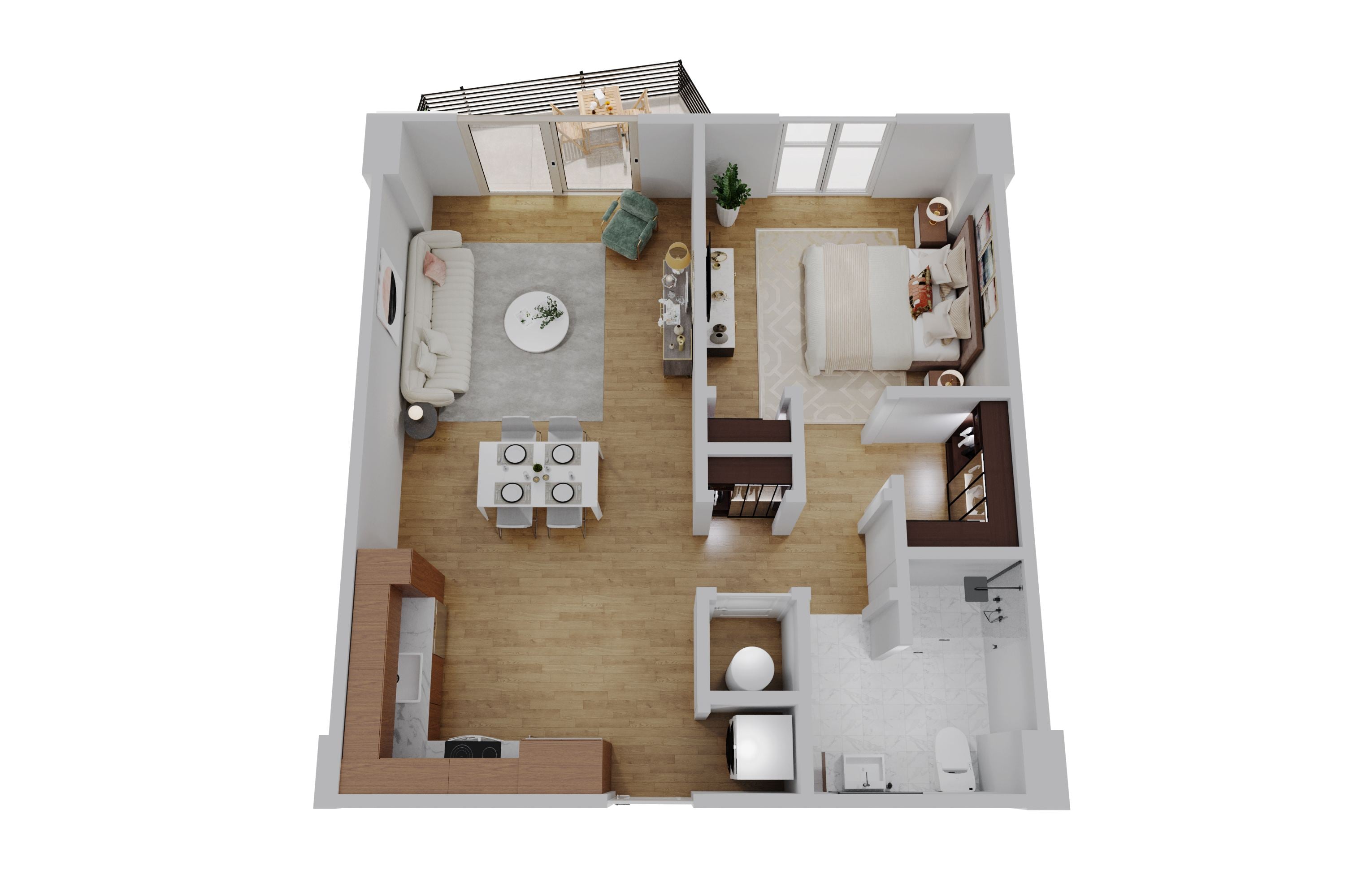 A2 floor plan