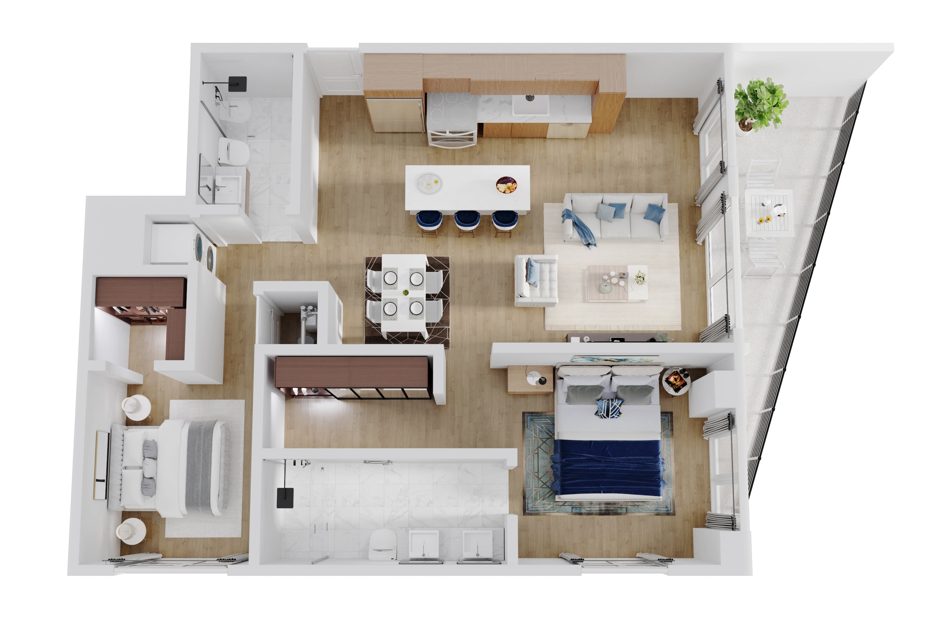 B6 floor plan
