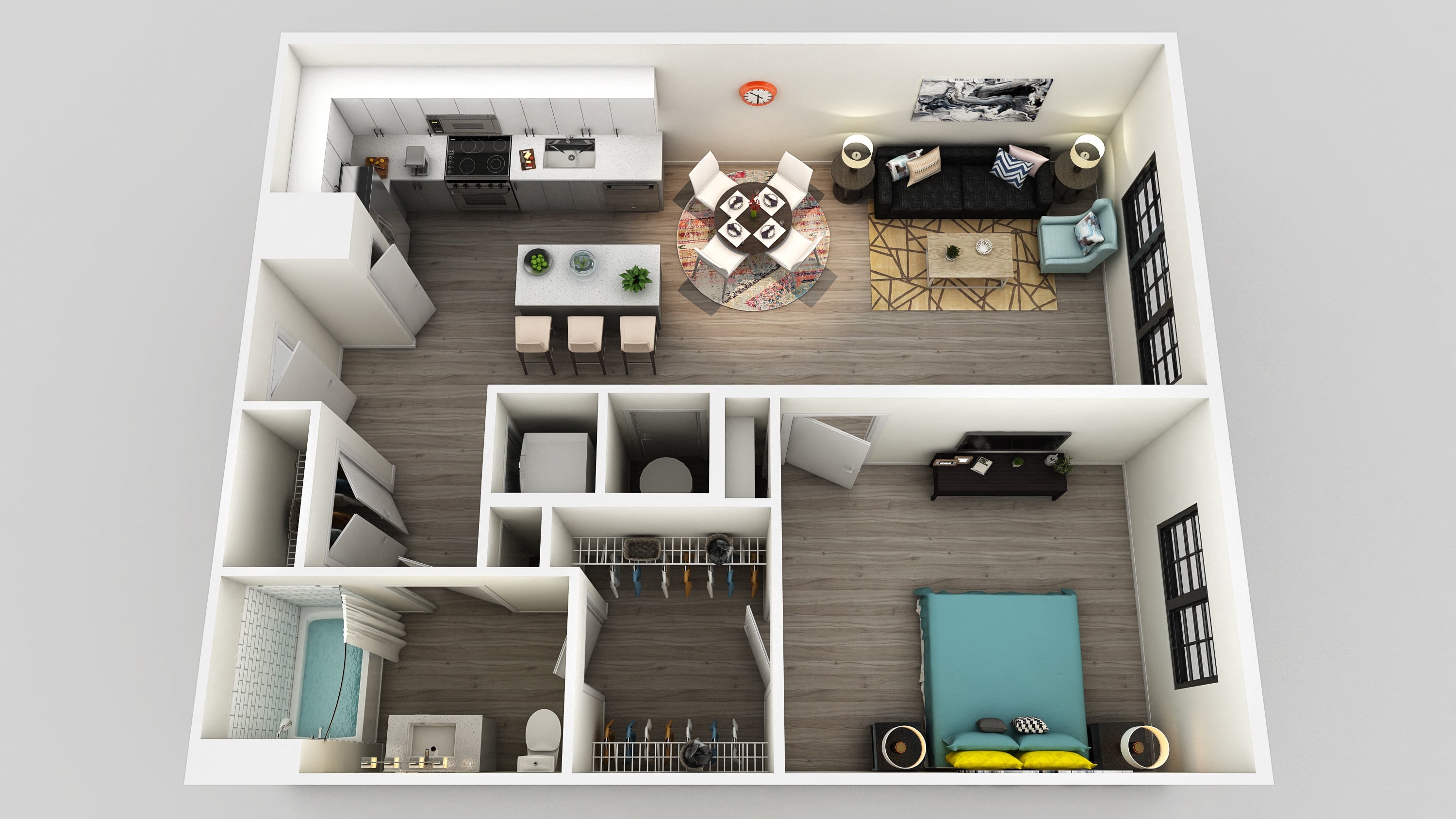 A2b floor plan