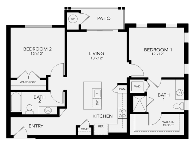 B2 floor plan