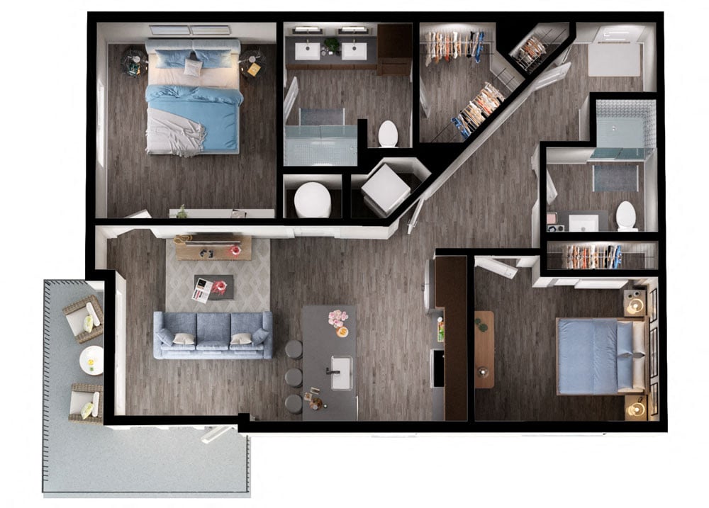 B7 floor plan
