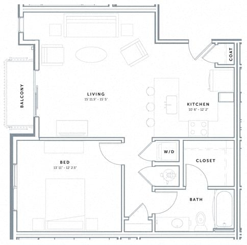 A6 floor plan