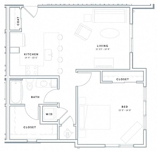 A2 floor plan