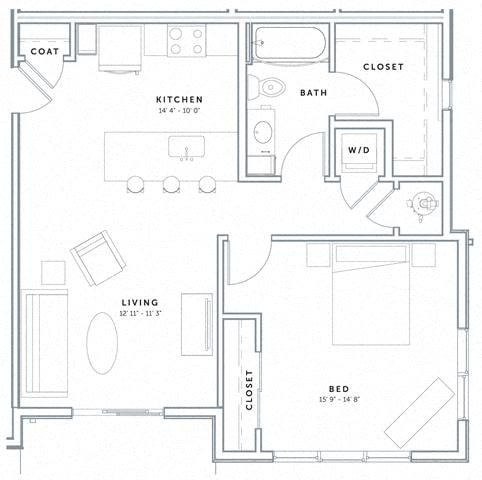 A1 floor plan
