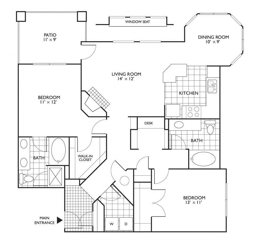 Columbia floor plan