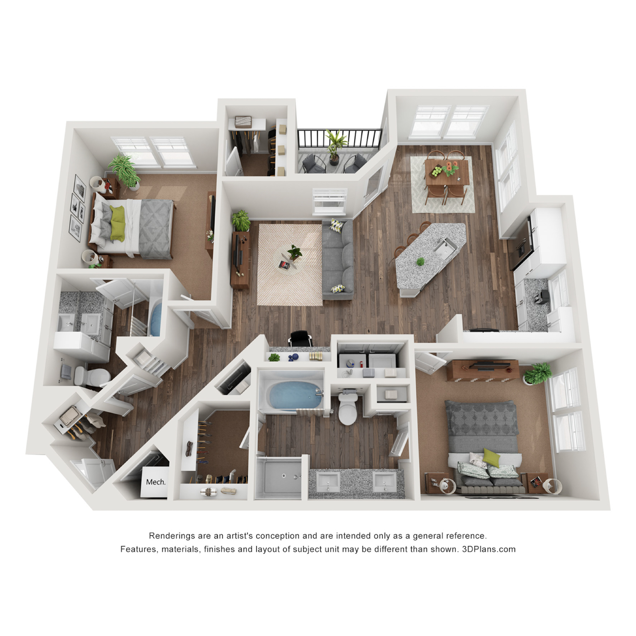 B2 floor plan