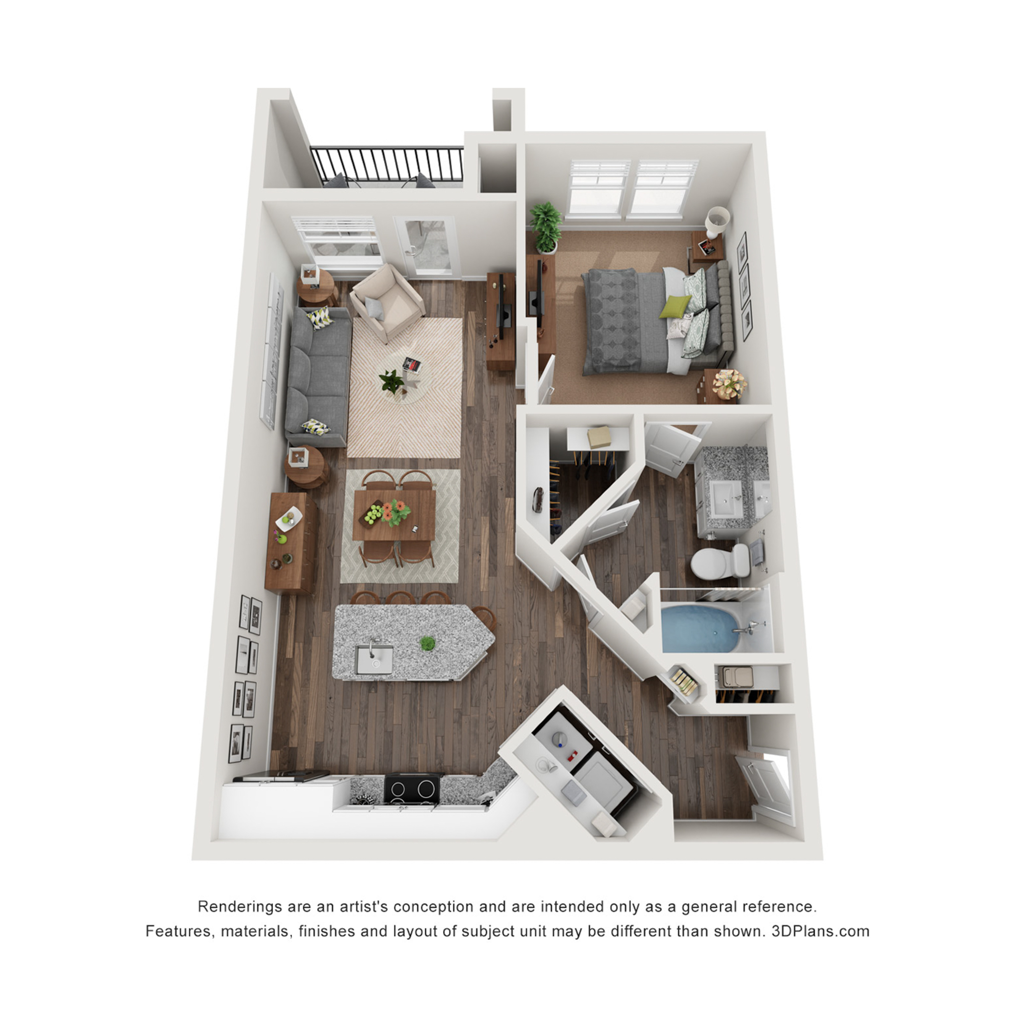 A1 floor plan
