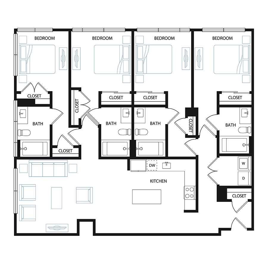 D1 floor plan