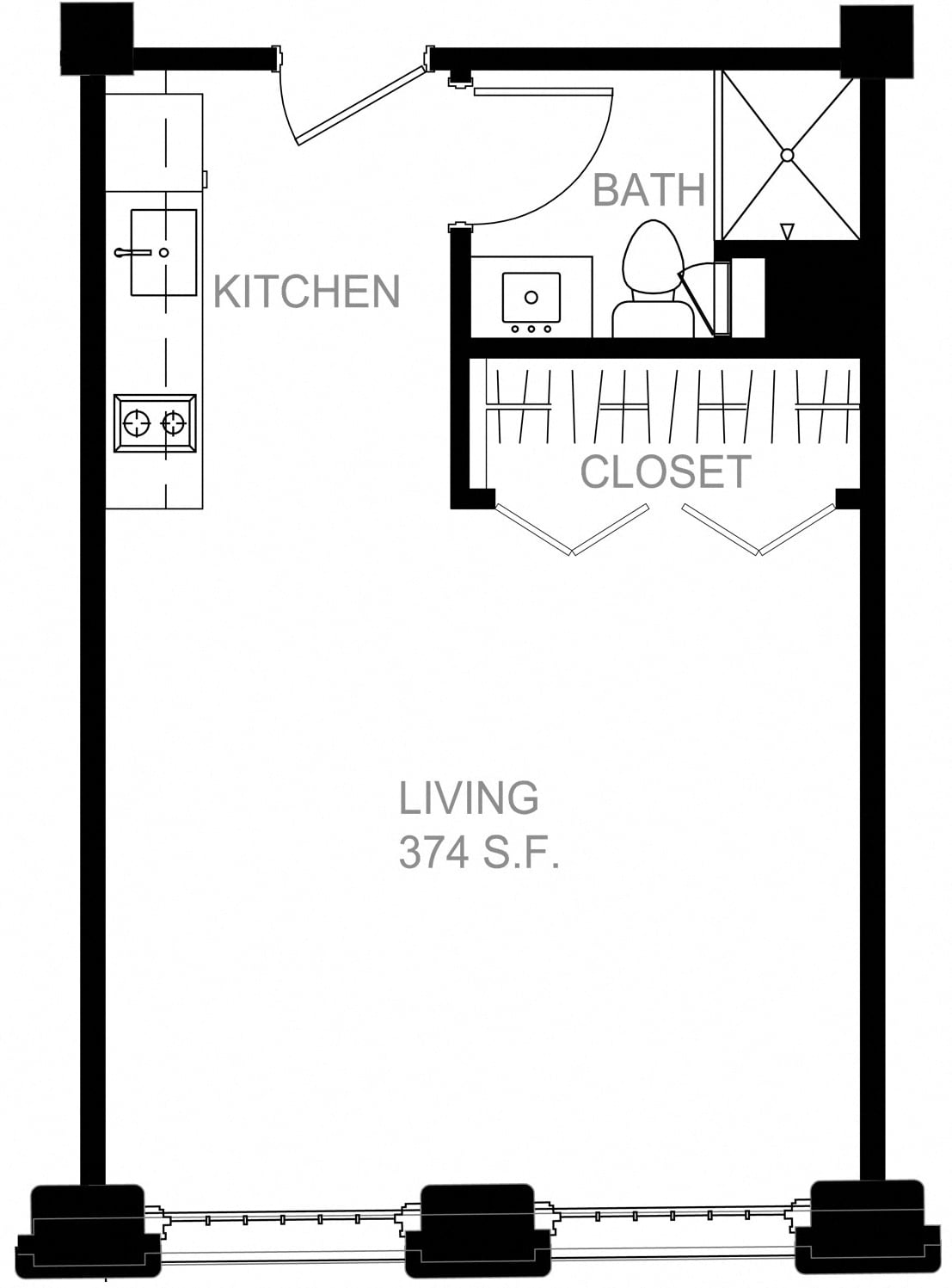 Studio-S S12 floor plan