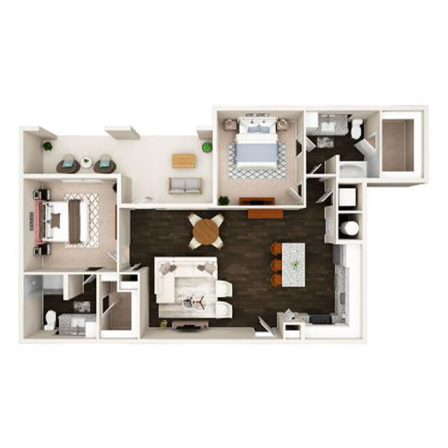 B2 floor plan