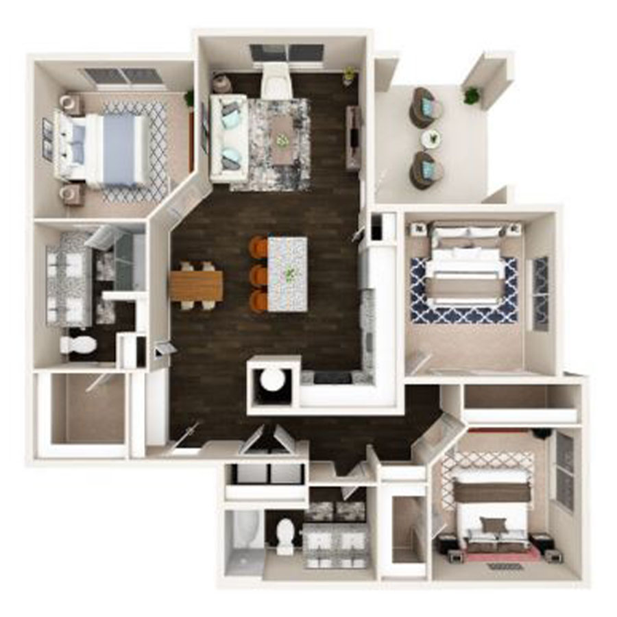 C1 floor plan