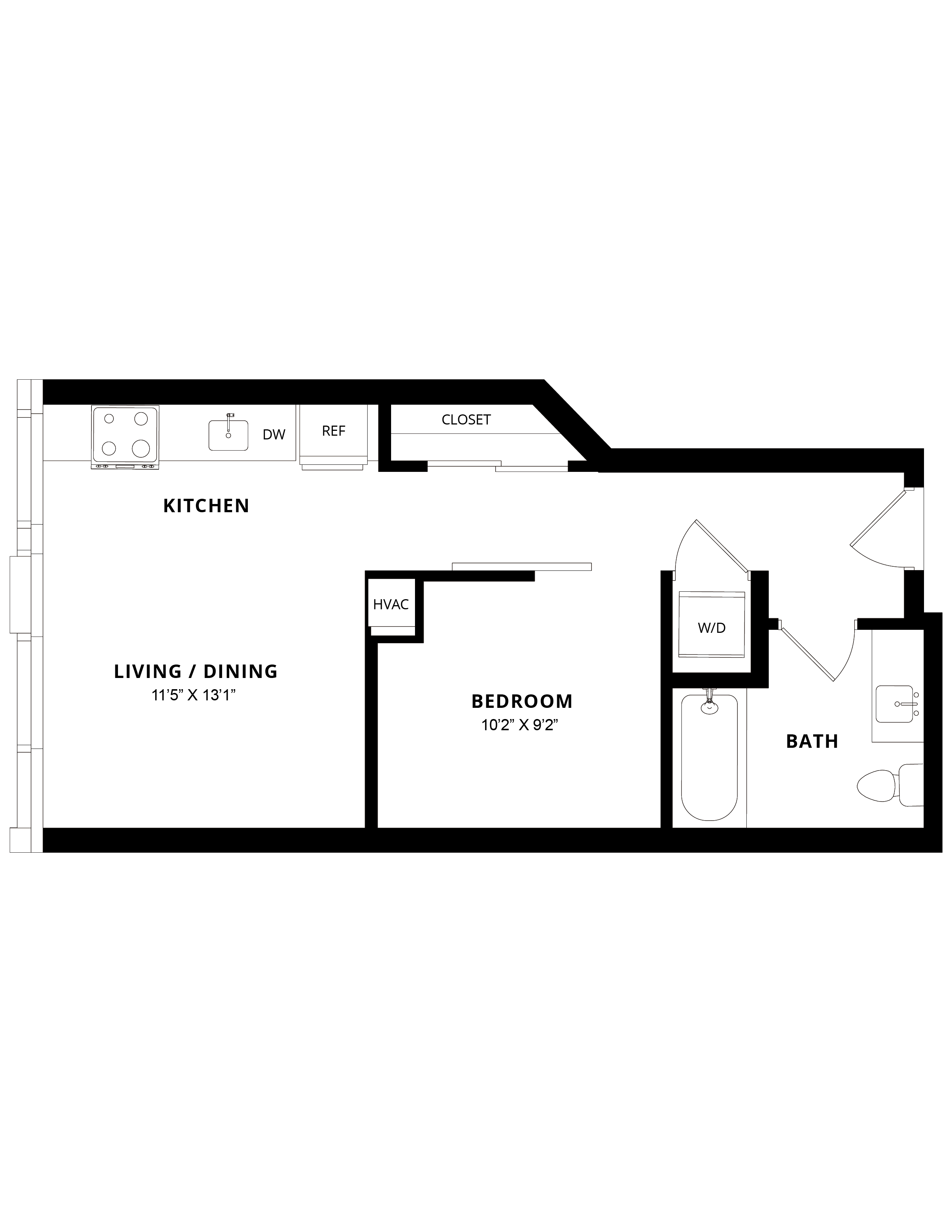A1 floor plan