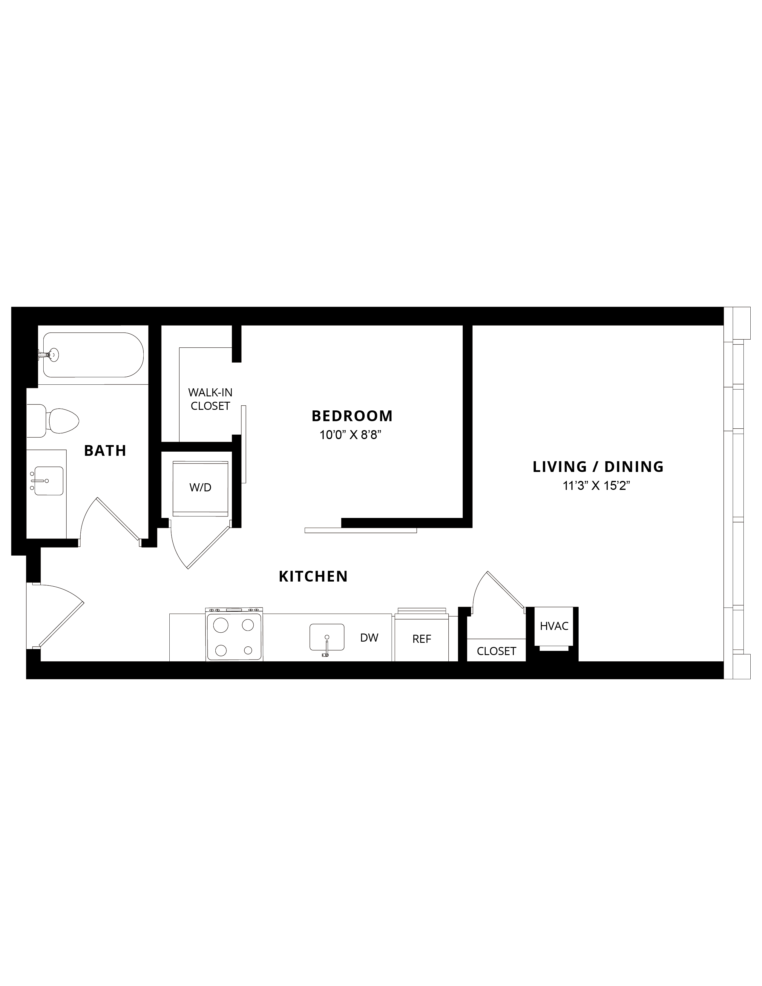 A2 floor plan