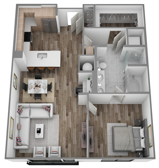 F floor plan