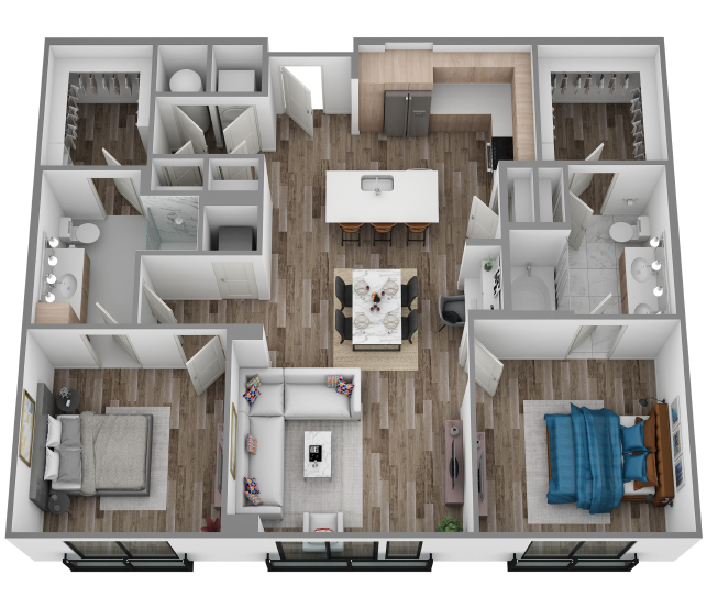 J floor plan