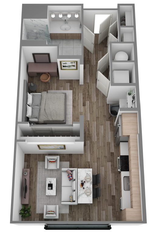 A floor plan