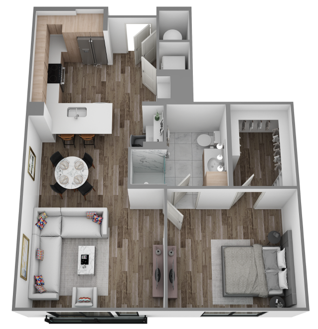 D floor plan
