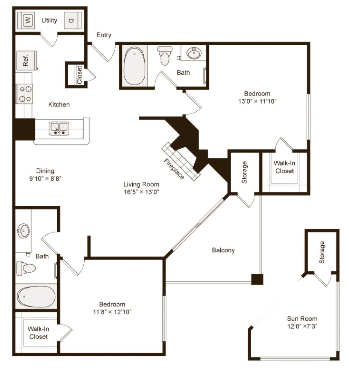 B2 floor plan