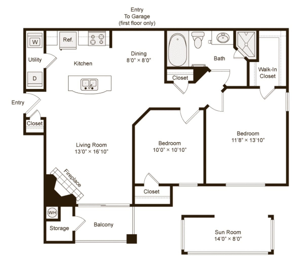 B1 floor plan