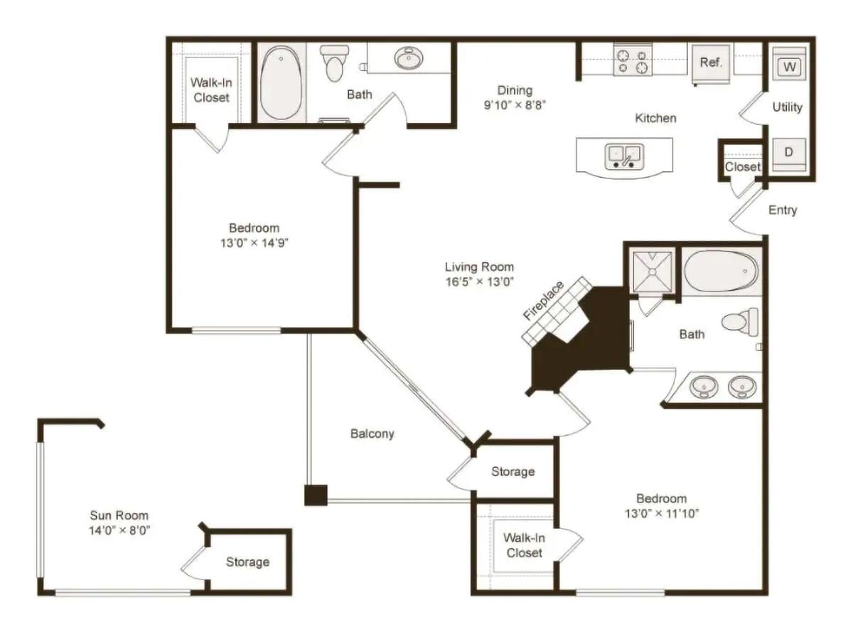 B3S floor plan