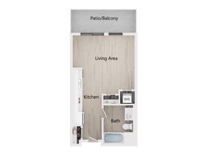 A1 floor plan