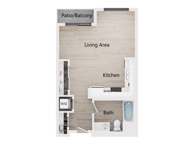 A2 floor plan