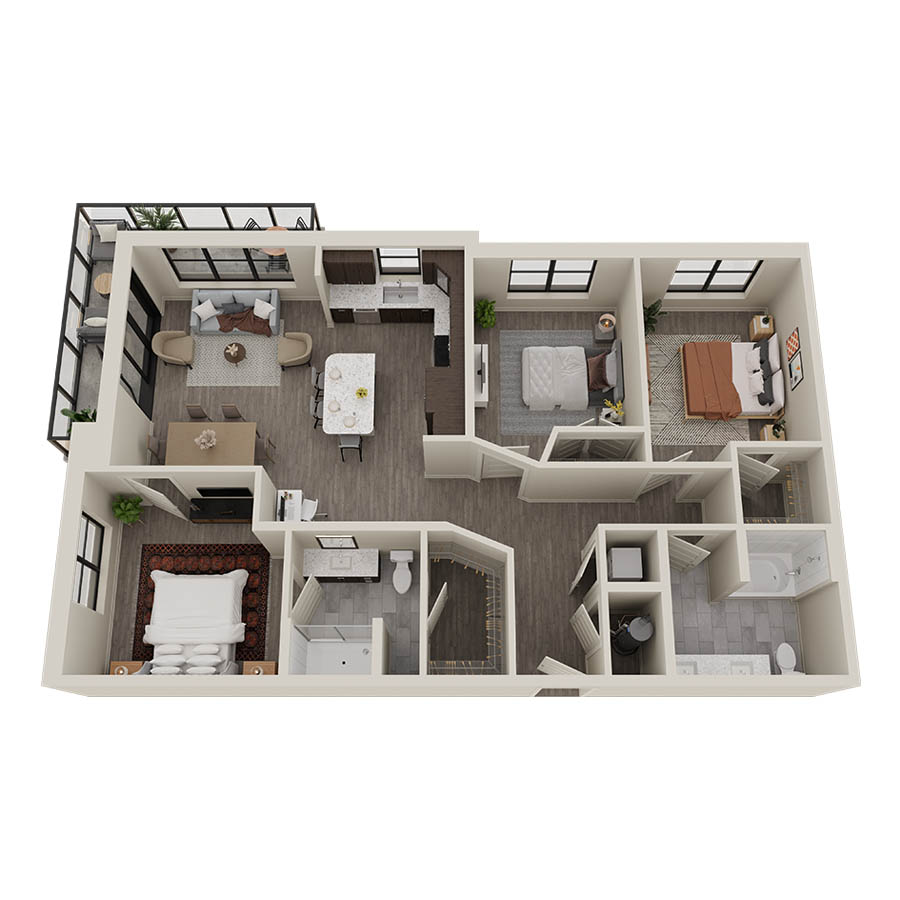 C1 floor plan