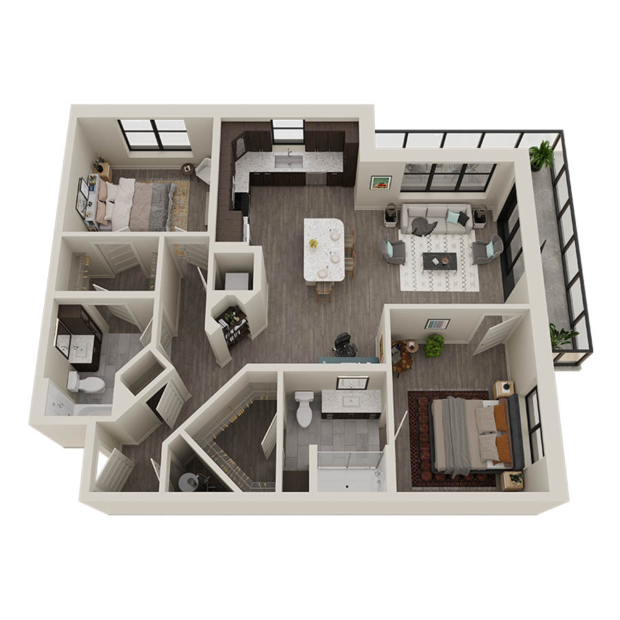 B4 floor plan
