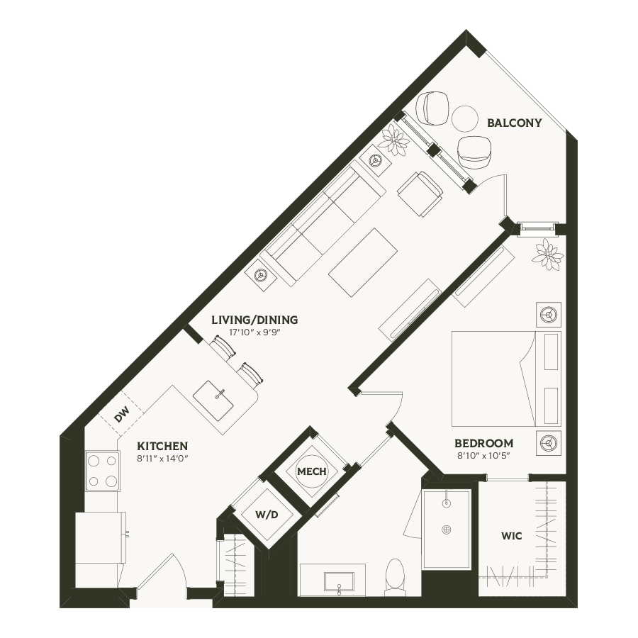 A2 floor plan