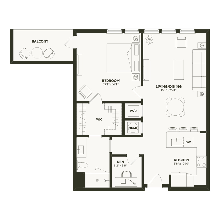 A9 floor plan