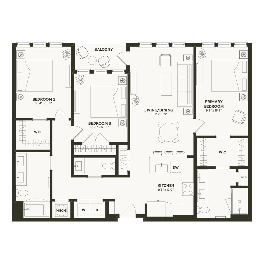 C1 floor plan