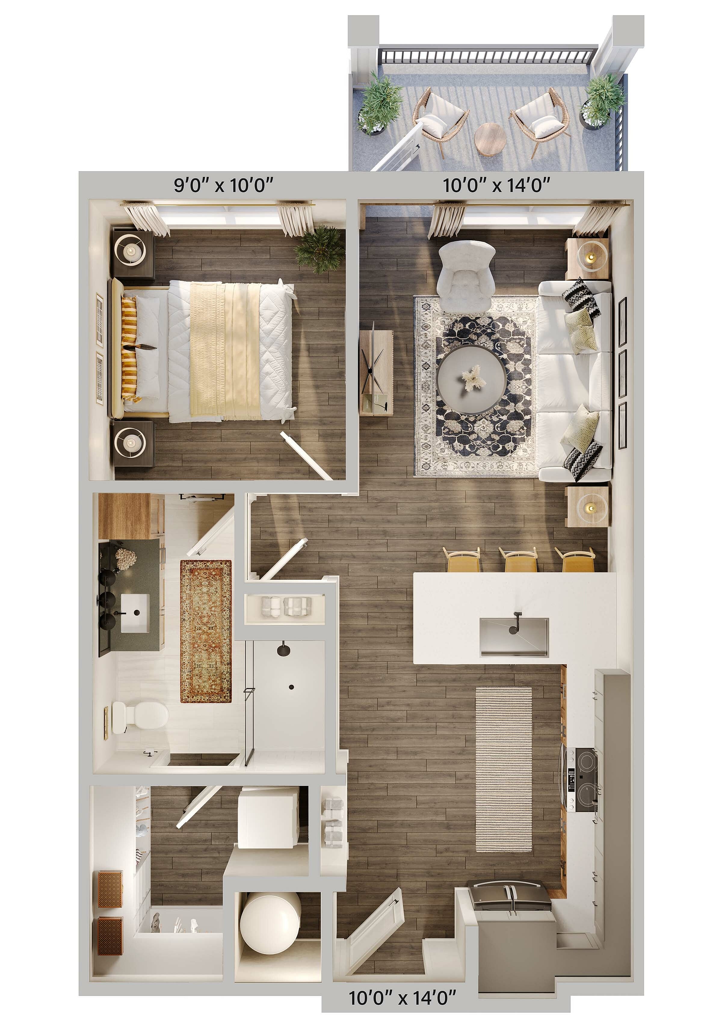 A1 floor plan