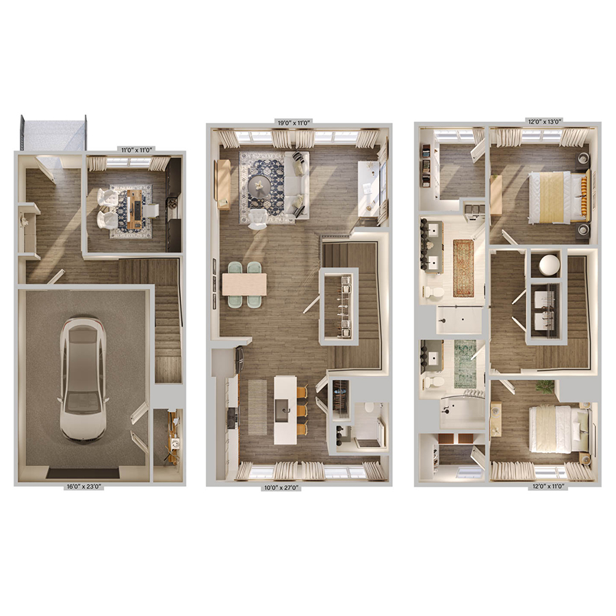 TH2 floor plan