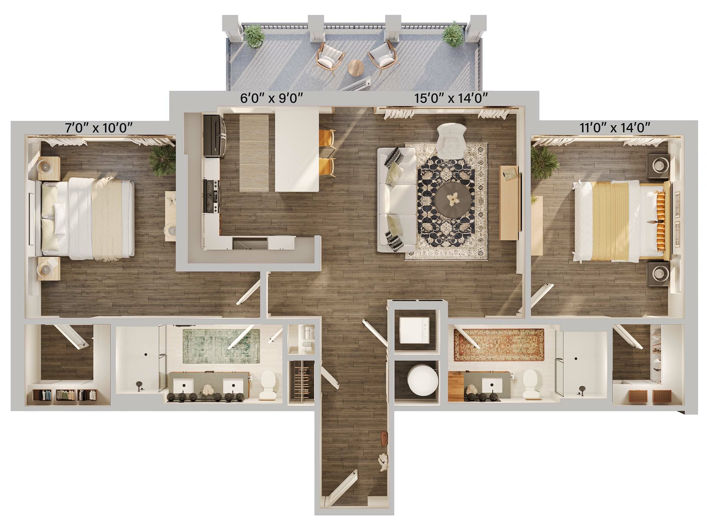 B4 floor plan
