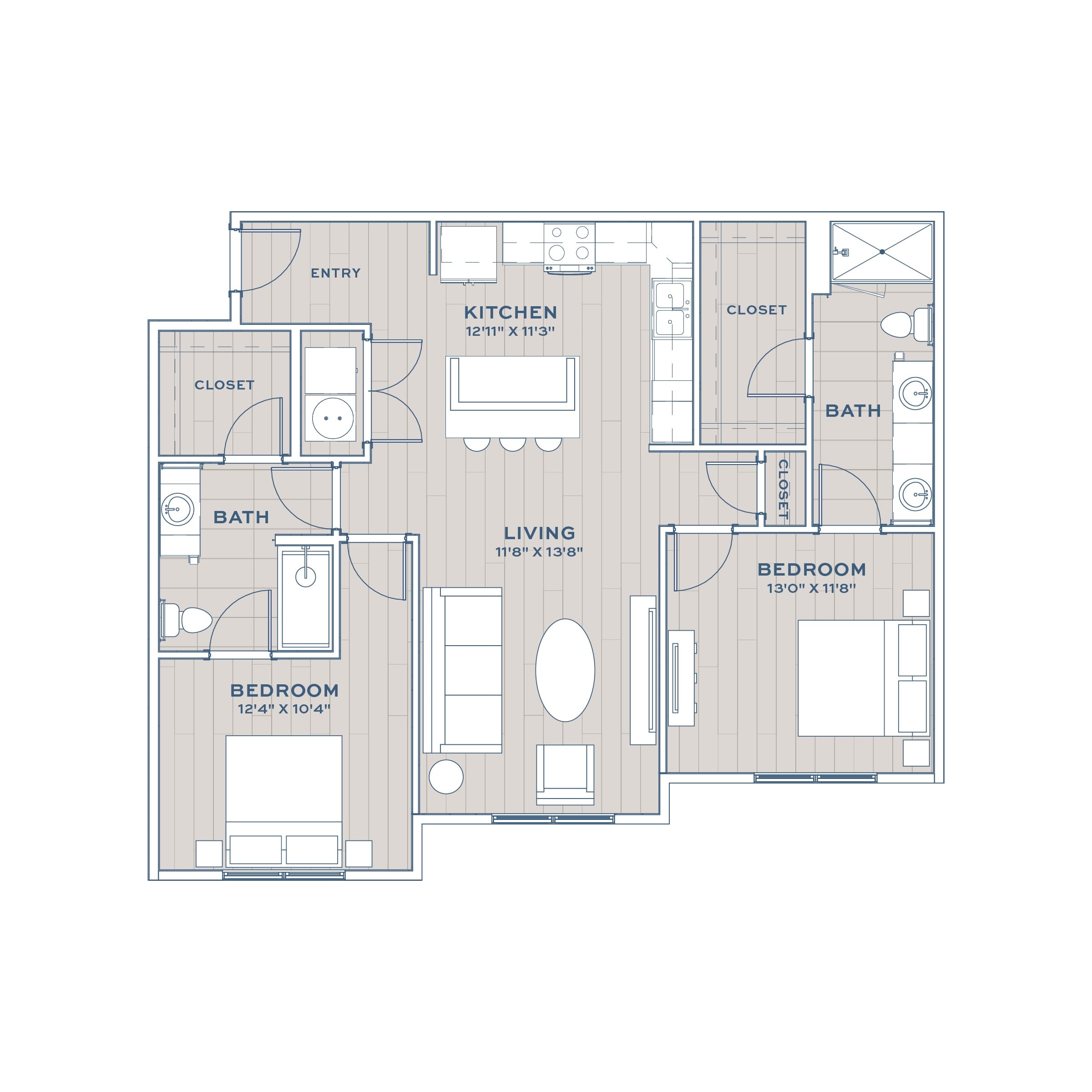 B2 floor plan
