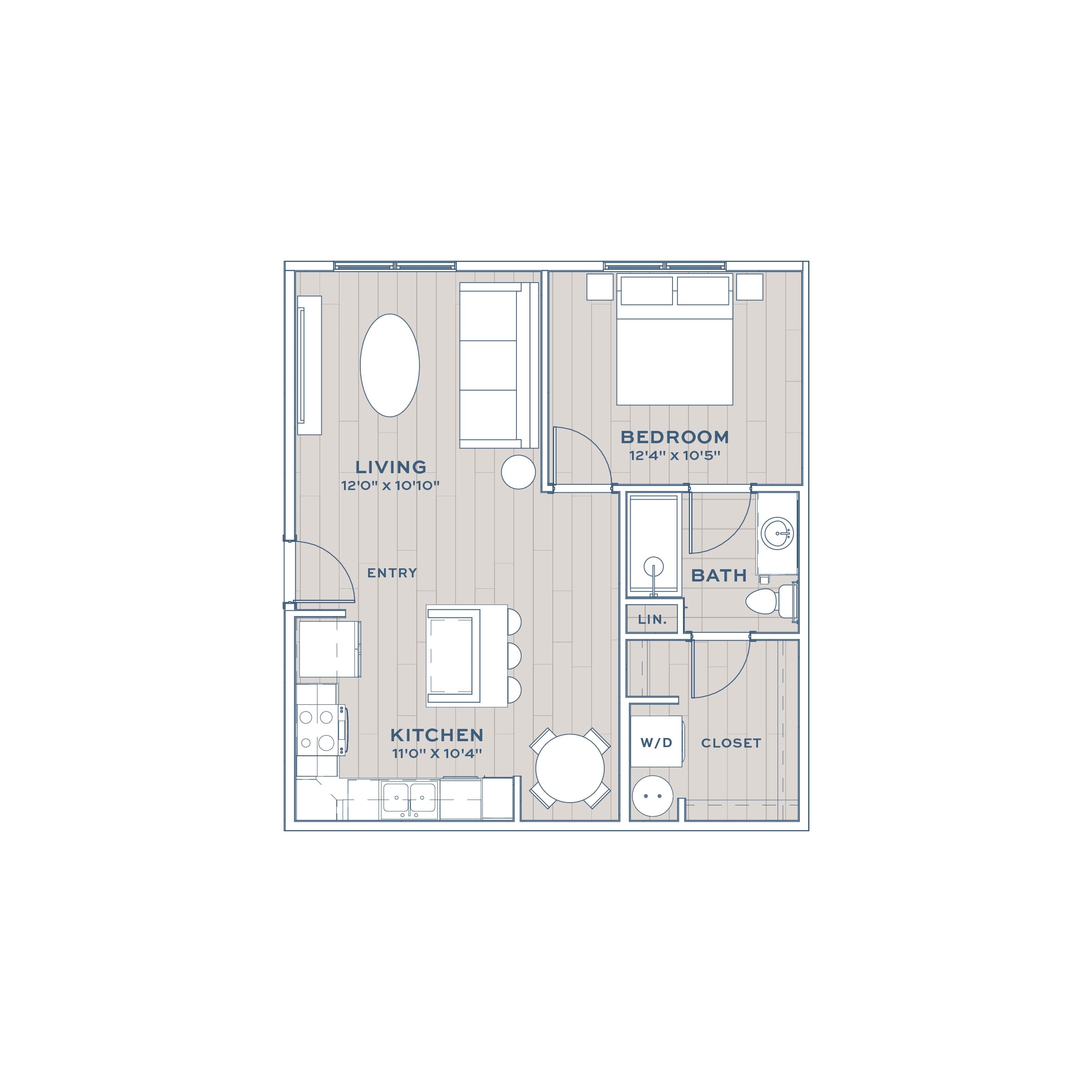 A1 floor plan