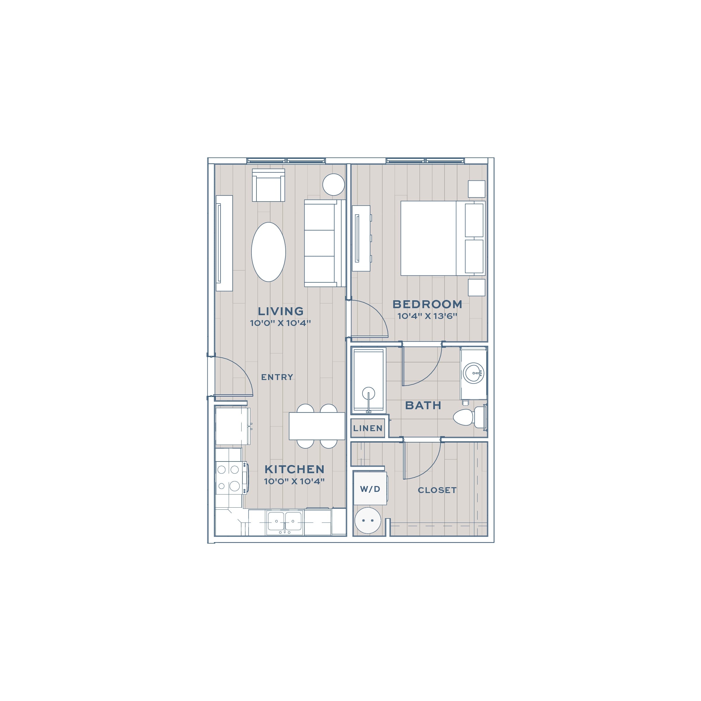 A2 floor plan